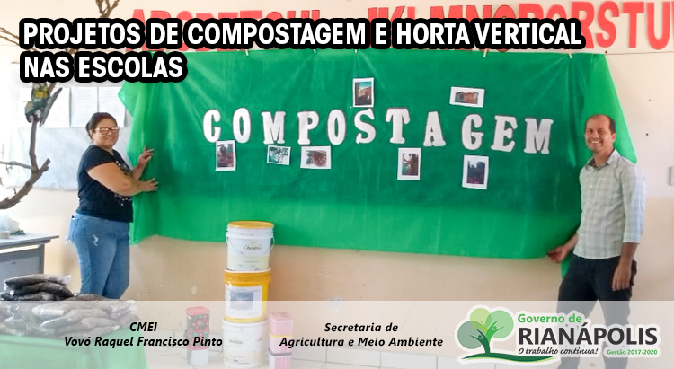 Projetos De Compostagem E Horta Vertical Nas Escolas Prefeitura De Rianápolis 8362